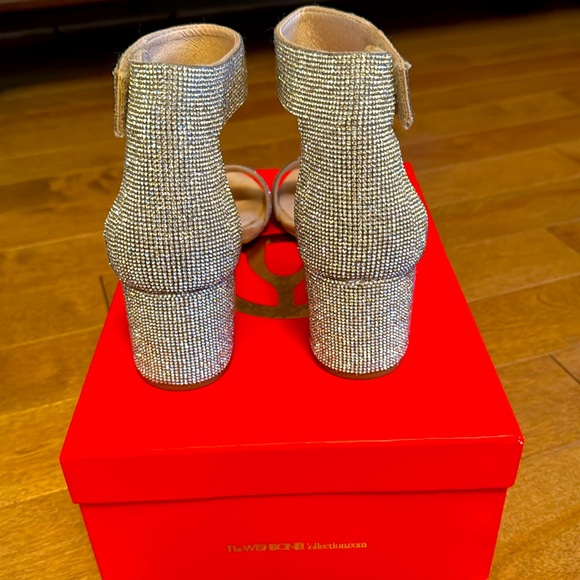 The Wishbone collection strass sandals - Picture 4 of 9